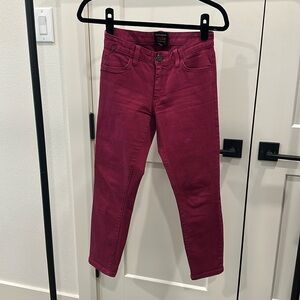 Women’s cropped Banana Republic jeans • size: 24 petite • lower rise